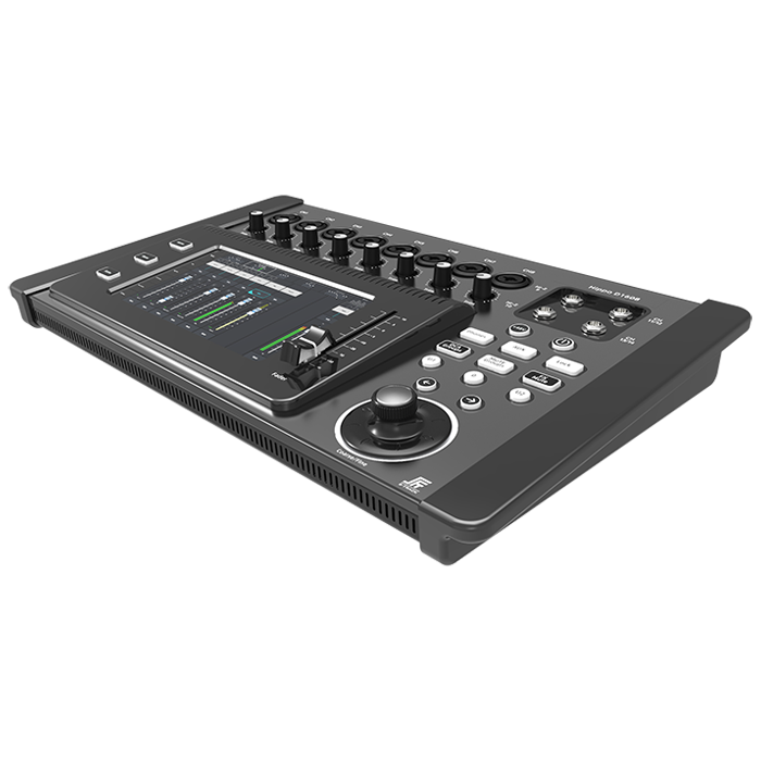 16 in 8 uit digitale mixer